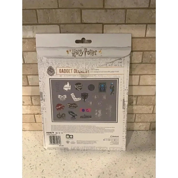 Harry Potter Gadget Decals - Reusable Vinyl Sticker Clings - 4 Sheets Bu - Picture 2 of 3